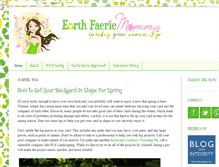 Tablet Screenshot of earthfaeriemomma.com